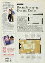 Better Homes & Gardens February 1996 Magazine Article: Room Arranging Dos and Don'ts