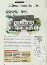 Better Homes & Gardens March 1996 Magazine Article: Echoes from the Past