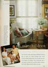 Better Homes & Gardens March 1996 Magazine Article: All my children