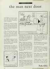 Better Homes & Gardens March 1996 Magazine Article: The man next door