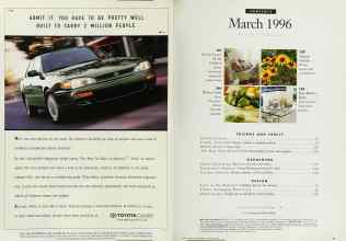 Better Homes & Gardens March 1996 Magazine Article: Page 8