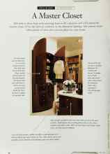 Better Homes & Gardens April 1996 Magazine Article: A Master Closet