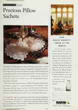 Better Homes & Gardens April 1996 Magazine Article: Precious Pillow Sachets