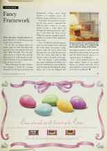 Better Homes & Gardens April 1996 Magazine Article: Fancy Framework
