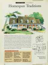 Better Homes & Gardens April 1996 Magazine Article: Homespun Traditions