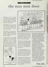 Better Homes & Gardens April 1996 Magazine Article: The man next door