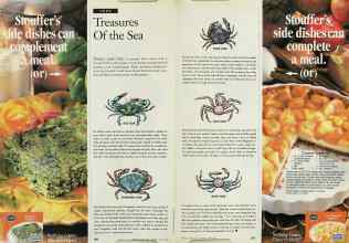 Better Homes & Gardens April 1996 Magazine Article: Treasures Of the Sea