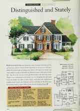 Better Homes & Gardens May 1996 Magazine Article: Distinguished and Stately