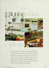 Better Homes & Gardens May 1996 Magazine Article: Kitchens with character