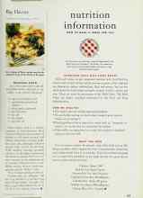 Better Homes & Gardens May 1996 Magazine Article: Nutrition information
