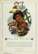 Better Homes & Gardens May 1996 Magazine Article: May Day, Play Day