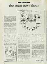 Better Homes & Gardens May 1996 Magazine Article: The man next door