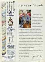 Better Homes & Gardens June 1996 Magazine Article: between friends