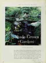 Better Homes & Gardens July 1996 Magazine Article: Shade-Grown Gardens