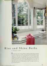 Better Homes & Gardens July 1996 Magazine Article: Rise and Shine Baths