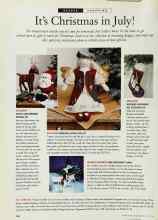 Better Homes & Gardens July 1996 Magazine Article: It's Christmas in July!