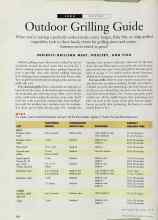 Better Homes & Gardens July 1996 Magazine Article: Outdoor Grilling Guide