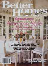 Better Homes & Gardens July 1996 Magazine Cover