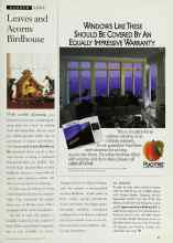 Better Homes & Gardens September 1996 Magazine Article: Leaves and Acorns Birdhouse