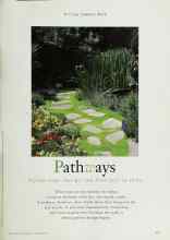 Better Homes & Gardens September 1996 Magazine Article: Pathways
