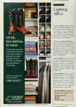 Better Homes & Gardens September 1996 Magazine Article: Lighting ABCs