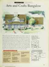 Better Homes & Gardens September 1996 Magazine Article: Arts and Crafts Bungalow