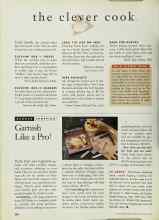 Better Homes & Gardens September 1996 Magazine Article: Garnish Like a Pro!