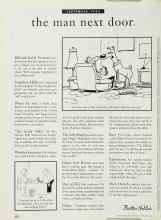 Better Homes & Gardens September 1996 Magazine Article: The man next door