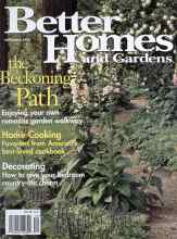 Better Homes & Gardens September 1996 Magazine Cover