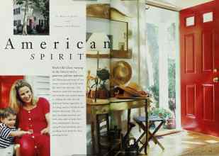 Better Homes & Gardens September 1996 Magazine Article: American SPIRIT