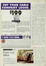 Better Homes & Gardens October 1996 Magazine Article: Pretty Leaf Pillow