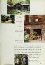 Better Homes & Gardens October 1996 Magazine Article: The woods run through it