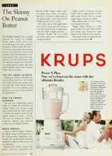 Better Homes & Gardens October 1996 Magazine Article: The Skinny On Peanut Butter