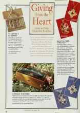 Better Homes & Gardens November 1996 Magazine Article: KEEPSAKE MINICHEST