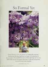 Better Homes & Gardens November 1996 Magazine Article: So Formal Yet So Casual