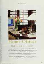 Better Homes & Gardens November 1996 Magazine Article: Home Offices