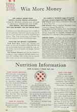 Better Homes & Gardens November 1996 Magazine Article: Nutrition Information
