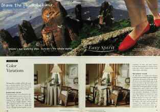 Better Homes & Gardens November 1996 Magazine Article: Color Variations