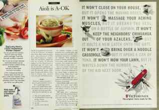 Better Homes & Gardens November 1996 Magazine Article: Page 216