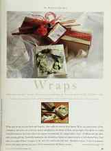 Better Homes & Gardens December 1996 Magazine Article: Wraps
