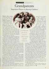 Better Homes & Gardens December 1996 Magazine Article: Grandparents