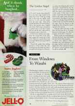 Better Homes & Gardens December 1996 Magazine Article: From Windows To Wasabi