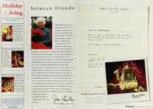 Better Homes & Gardens December 1996 Magazine Article: Page 12