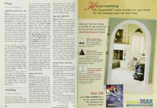 Better Homes & Gardens December 1996 Magazine Article: Page 138