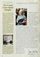 Better Homes & Gardens January 1997 Magazine Article: Between friends