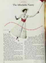 Better Homes & Gardens January 1997 Magazine Article: The Affordable Nanny
