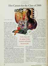 Better Homes & Gardens January 1997 Magazine Article: Hot Careers for the Class of 2000