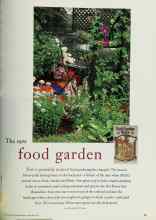 Better Homes & Gardens January 1997 Magazine Article: The new food garden