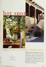 Better Homes & Gardens February 1997 Magazine Article: Hot spots