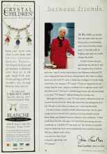 Better Homes & Gardens March 1997 Magazine Article: Between friends